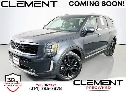 Gray 2022 Kia Telluride SX for sale in St. Charles, MO