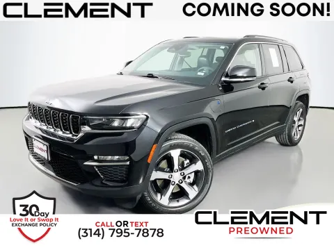 Black 2022 Jeep Grand Cherokee 4xe for sale in St. Charles, MO