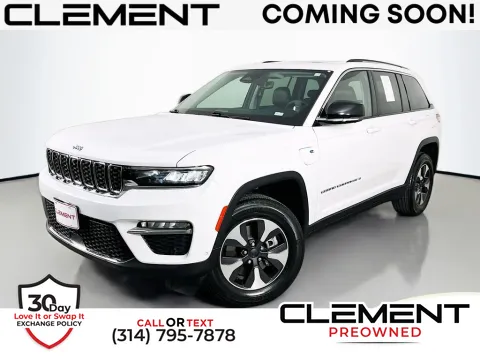 White 2022 Jeep Grand Cherokee 4xe for sale in St. Charles, MO