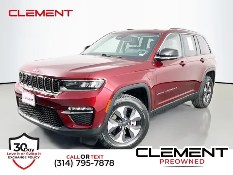 Red 2022 Jeep Grand Cherokee 4xe for sale in St. Charles, MO