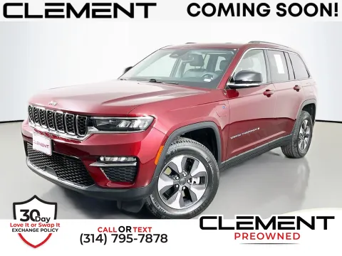 Red 2022 Jeep Grand Cherokee 4xe for sale in St. Charles, MO
