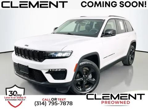 White 2023 Jeep Grand Cherokee Limited for sale in St. Charles, MO