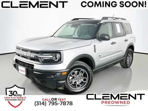 Silver 2022 Ford Bronco Sport Big Bend for sale in St. Charles, MO