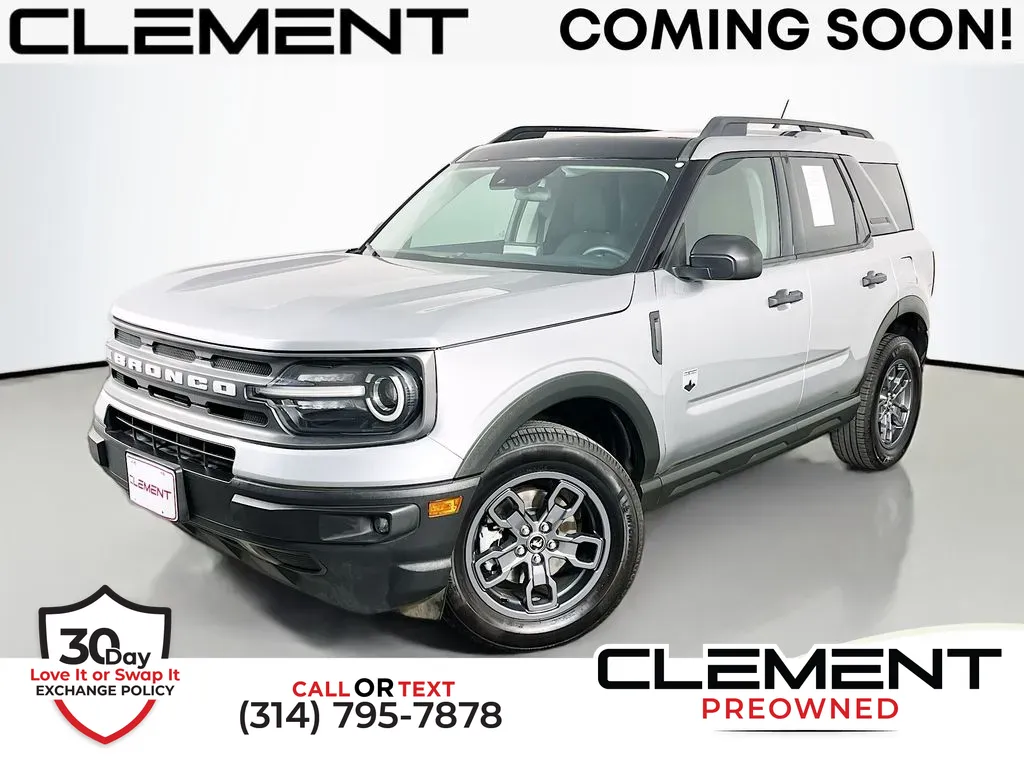 Silver 2022 Ford Bronco Sport Big Bend for sale in St. Charles, MO