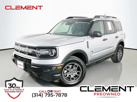 Silver 2022 Ford Bronco Sport Big Bend for sale in St. Charles, MO
