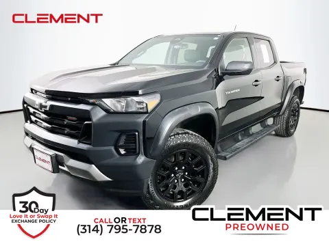 Black 2023 Chevrolet Colorado Trail Boss for sale in St. Charles, MO