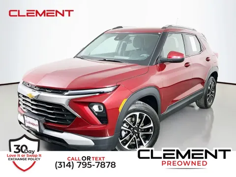 Red 2024 Chevrolet TrailBlazer LT for sale in St. Charles, MO