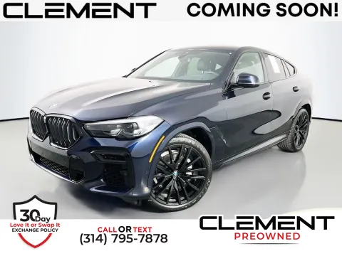 Black 2023 BMW X6 xDrive40i for sale in St. Charles, MO