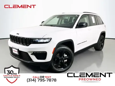 White 2023 Jeep Grand Cherokee Limited for sale in St. Charles, MO