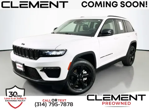White 2023 Jeep Grand Cherokee Limited for sale in St. Charles, MO