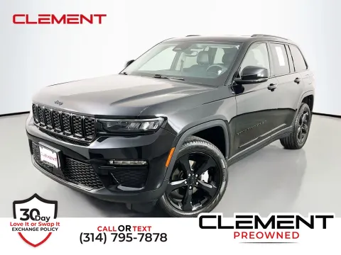 Black 2023 Jeep Grand Cherokee Limited for sale in St. Charles, MO