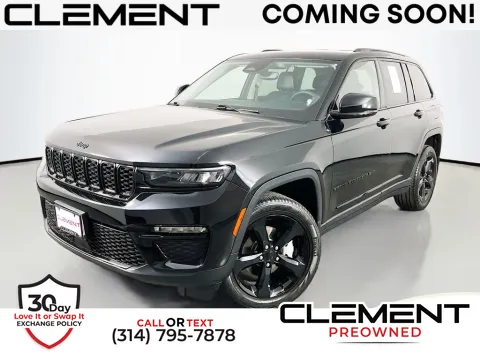 Black 2023 Jeep Grand Cherokee Limited for sale in St. Charles, MO