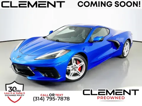 Blue 2024 Chevrolet Corvette Stingray for sale in St. Charles, MO