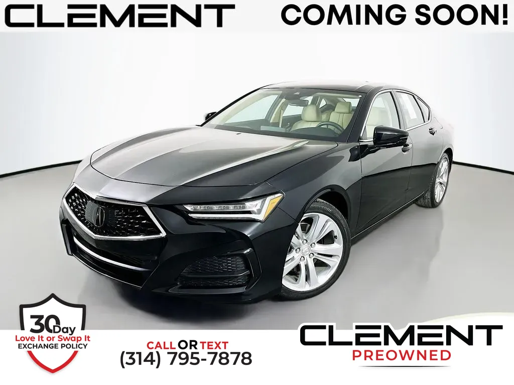 Blue 2021 Acura TLX Technology Package for sale in St. Charles, MO