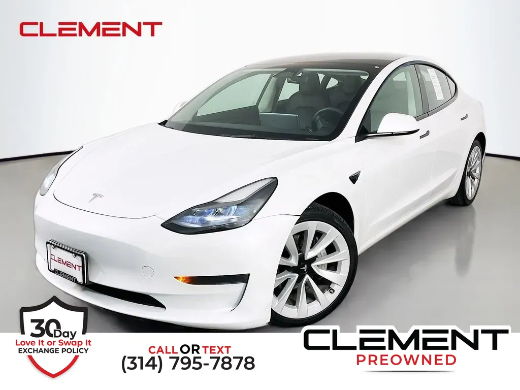 Used 2023 Tesla Model 3 Base with VIN 5YJ3E1EA3PF483517 for sale in Florissant, MO