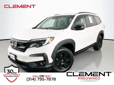 White 2022 Honda Pilot TrailSport for sale in St. Charles, MO