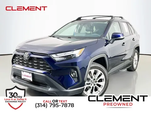 Blue 2025 Toyota RAV4 XLE Premium for sale in St. Charles, MO
