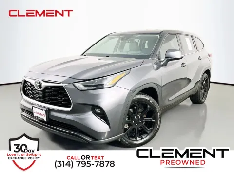 Gray 2023 Toyota Highlander LE for sale in St. Charles, MO