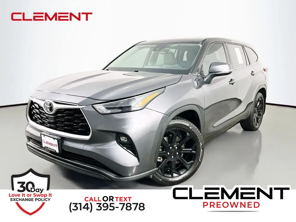 Gray 2023 Toyota Highlander LE for sale in St. Charles, MO