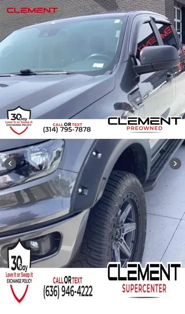 Gray 2020 Ford Ranger XLT for sale in St. Charles, MO