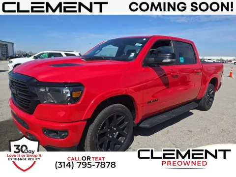 Red 2022 Ram 1500 Laramie for sale in St. Charles, MO