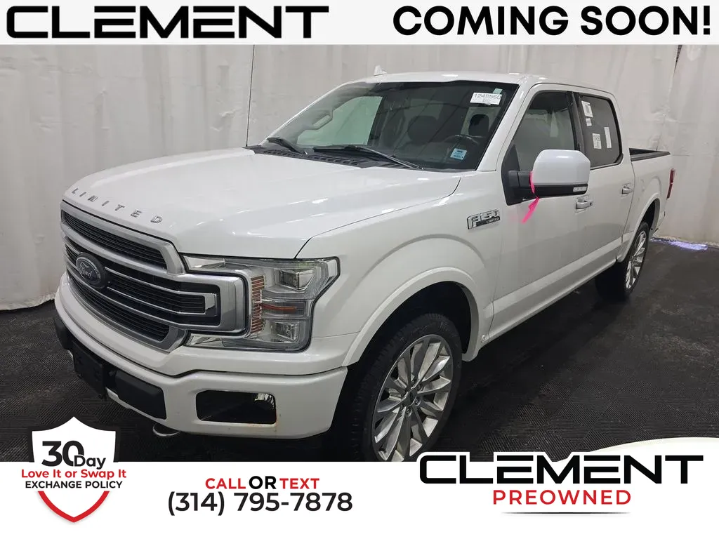 White 2020 Ford F-150 Limited for sale in St. Charles, MO