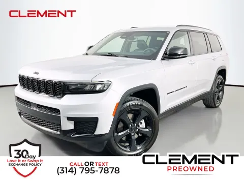 Silver 2023 Jeep Grand Cherokee L Altitude for sale in St. Charles, MO