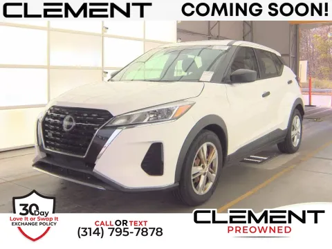 White 2023 Nissan Kicks S for sale in St. Charles, MO
