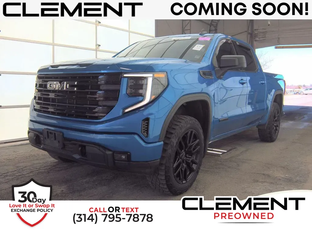 Blue 2023 GMC Sierra 1500 Elevation for sale in St. Charles, MO