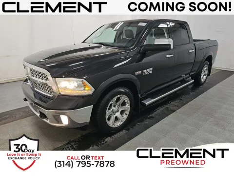 Black 2017 Ram 1500 Laramie for sale in St. Charles, MO