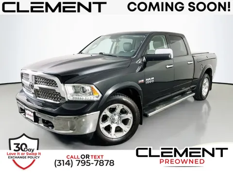 Black 2017 Ram 1500 Laramie for sale in St. Charles, MO