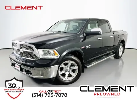 Black 2017 Ram 1500 Laramie for sale in St. Charles, MO