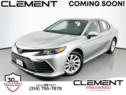 Silver 2022 Toyota Camry LE for sale in St. Charles, MO