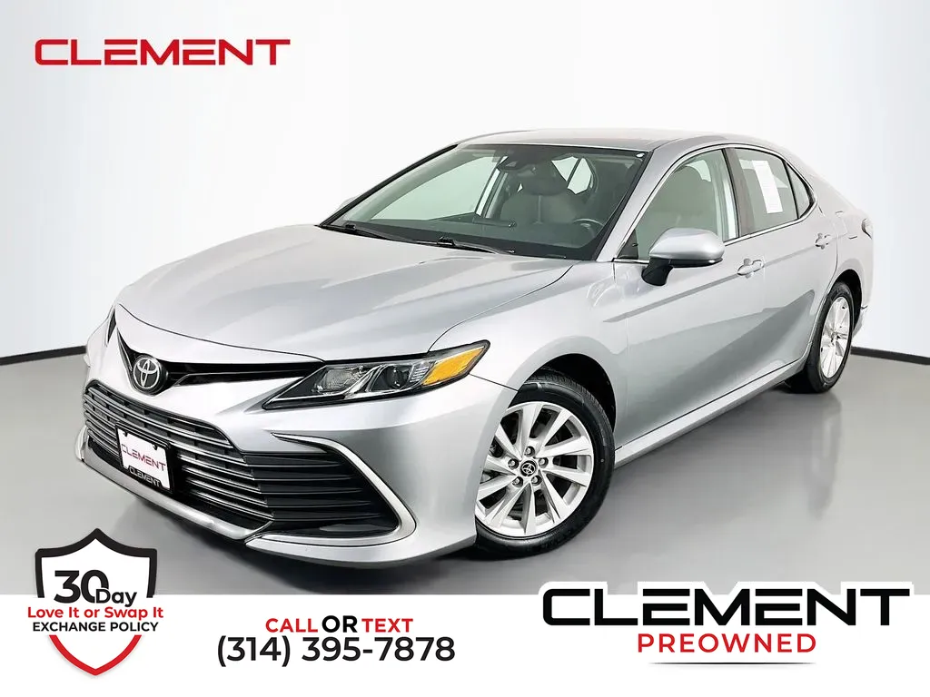 Silver 2022 Toyota Camry LE for sale in St. Charles, MO