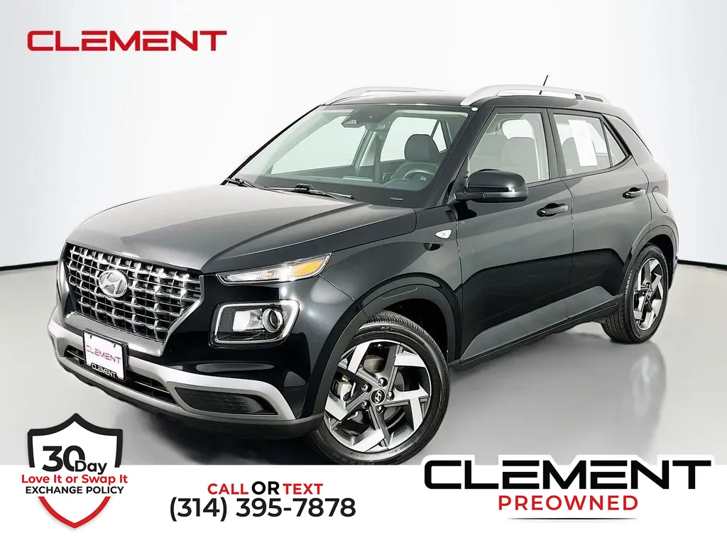 Black 2024 Hyundai Venue SEL for sale in St. Charles, MO