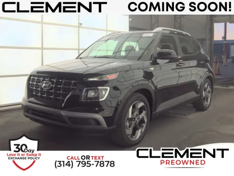Black 2024 Hyundai Venue SEL for sale in St. Charles, MO