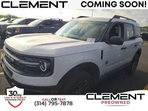 White 2024 Ford Bronco Sport Big Bend for sale in St. Charles, MO