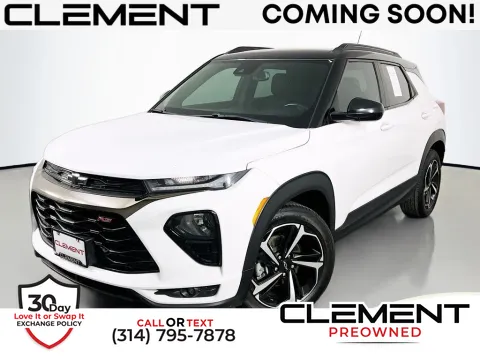 White 2021 Chevrolet TrailBlazer RS for sale in St. Charles, MO