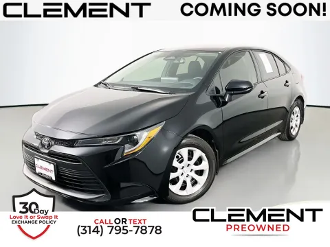 Black 2025 Toyota Corolla LE for sale in St. Charles, MO