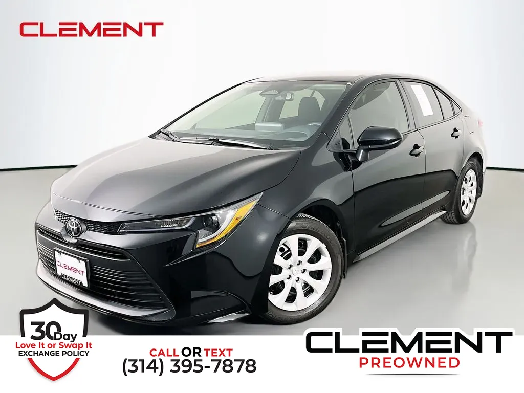 Black 2025 Toyota Corolla LE for sale in St. Charles, MO