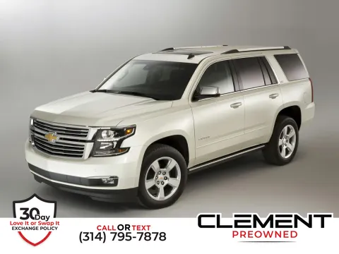 Black 2015 Chevrolet Tahoe LT for sale in St. Charles, MO