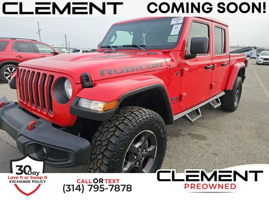 Red 2022 Jeep Gladiator Rubicon for sale in St. Charles, MO