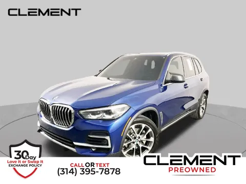 Blue 2023 BMW X5 xDrive40i for sale in St. Charles, MO
