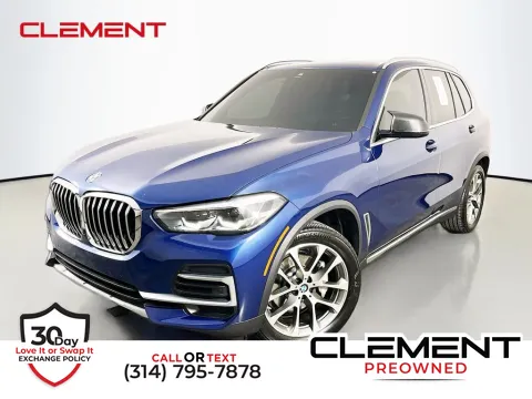 Blue 2023 BMW X5 xDrive40i for sale in St. Charles, MO