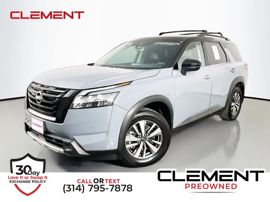 Black 2023 Nissan Pathfinder SL for sale in St. Charles, MO