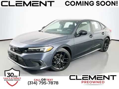 Purple 2022 Honda Civic Sport for sale in St. Charles, MO