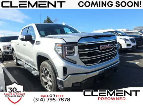 Silver 2022 GMC Sierra 1500 SLT for sale in St. Charles, MO