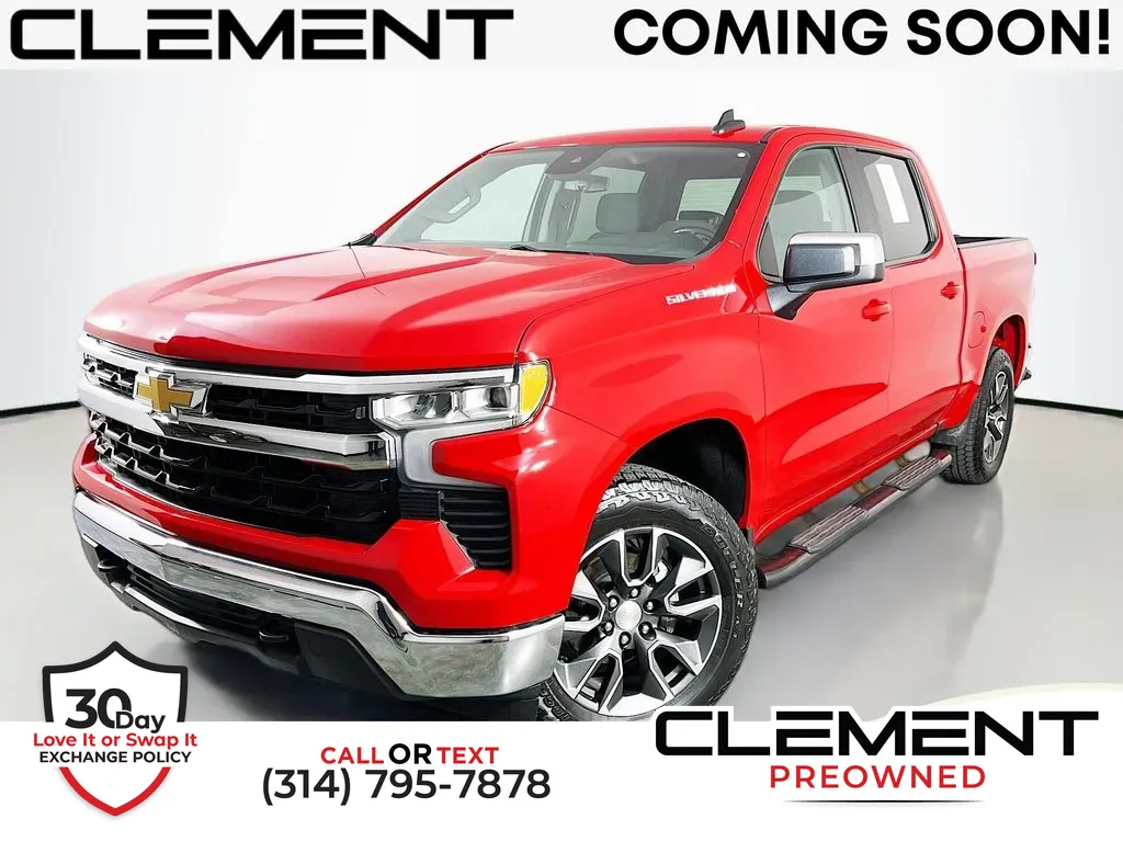 Red 2023 Chevrolet Silverado 1500 LT for sale in St. Charles, MO