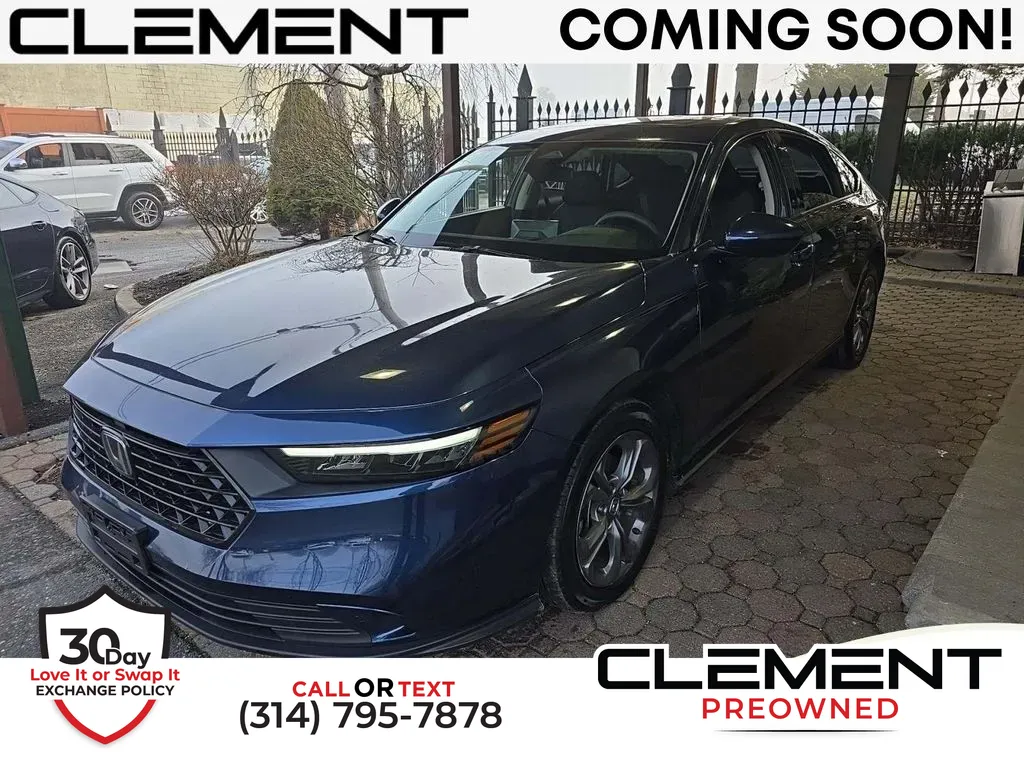 Blue 2024 Honda Accord EX for sale in St. Charles, MO