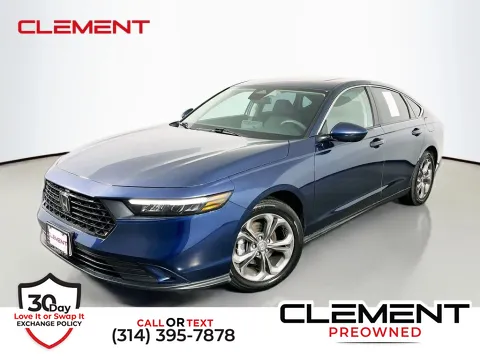 Blue 2024 Honda Accord EX for sale in St. Charles, MO